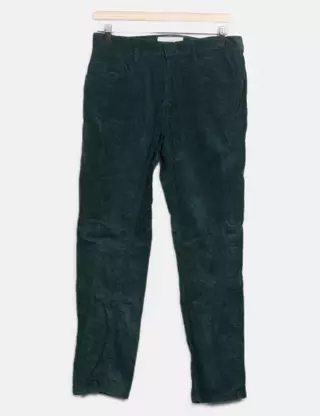 Le pantalon jersey façon néoprène Coupe : jambe droite, taille