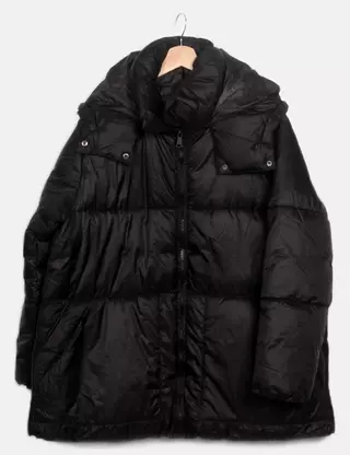 Manteau Noir Gap Pour Femme Taille L - Occasion Très Bon état