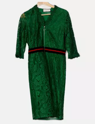 slim fit dress slacks Floral lace tulle bodysuit – Antonioli.eu main image 0