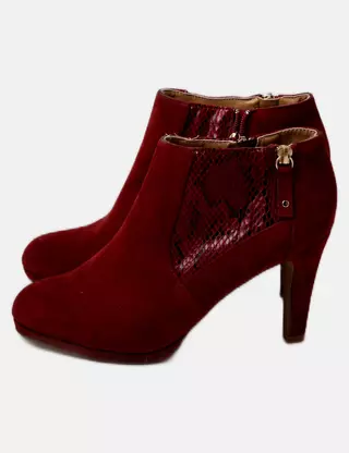 Botines De Tacón MARIAMARE Para Mujer - Modelo 63433, Cierre Con Cremallera, Estilo Casual Y Femenino