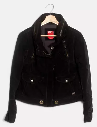 Veste / Manteau Miss Sixty Noir Taille S - Occasion En Très Bon état
