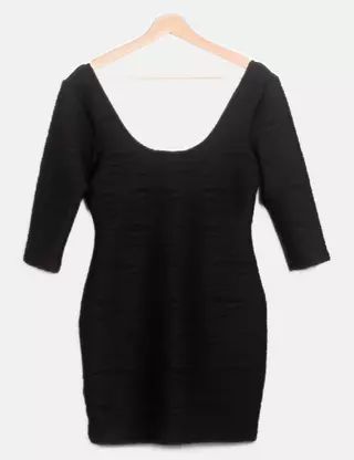 arden b black dress ARDEN B. Hi-Low Strapless Dress
