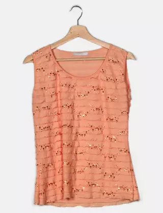 Blouse Rouge Armand Thiery - Taille L, Occasion En Très Bon état, Style élégant