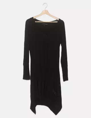 Robe Noire évasée Mado Et Les Autres Taille 0 - Genou, Très Bon état Occasion