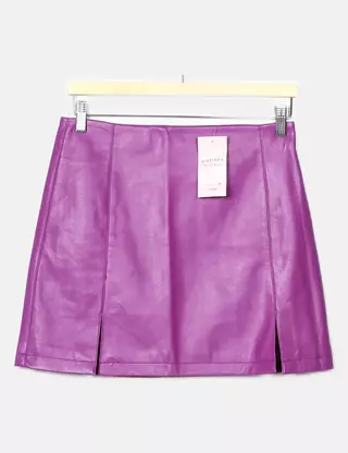 Jupe Violette Taille 8 Miss Selfridge – Occasion Très Bon état, Style Pencil Mi-tonique