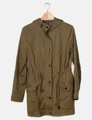 Manteau Femme CAMAIEU Taille 38 - 65% Laine, Couleur Noir, Parfait état