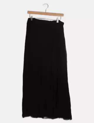 Jupe CAMAIEU Taille 44 XXL Noir - Occasion En Très Bon état, Idéale Quotidien
