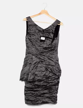 KING LOUIE Robe trapèze Dames Robe T EU 34 bleu style festif KING LOUIE Robe trapèze Dames Robe T EU 34 bleu style festif