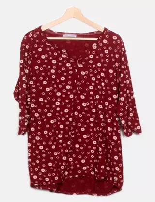 Cecil Camisa Manga Larga Para Mujer