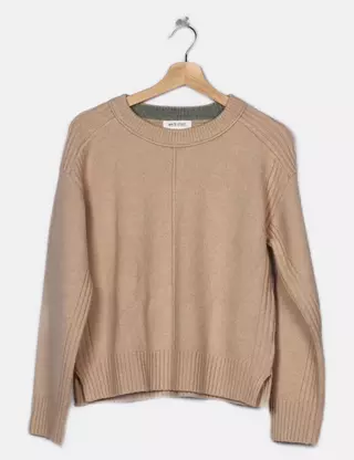 Pull camionneur coton - Schott. Gris - Prêt-à-Porter