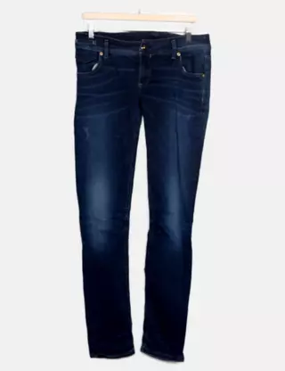 JEAN FEMME REIKO TAILLE US 27 FR 38 MODELE HARLEM ZIPP STYLE BOYFRIEND