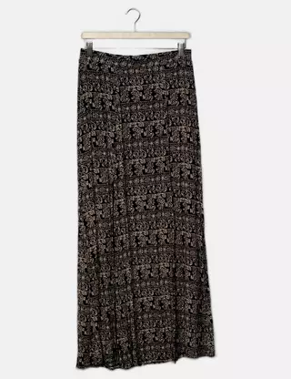 Jupe En Velours Forever 21 - Taille 29/M - Couleur Beige évasée - Très Bon état