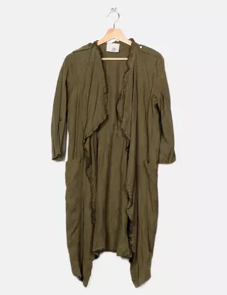 Body Bershka de la taille S, de couleur blanc