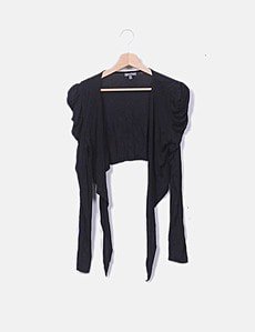 Pull Grain De Malice Noir Taille L - Manches Trois-quarts, Paillettes Et Strass