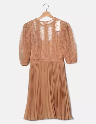 Robe Scintillante Allyson Manches Longues - Taille S - Parfaite Pour Soirée