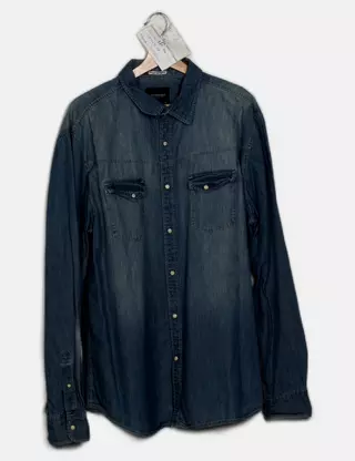 Camicia In Lino SPRINGFIELD Camicia Donna, Grigio Standard, S Camicia Donna Springfield