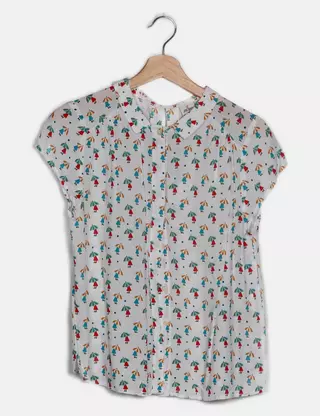 Haut tropical multicolore – Multiples taille 42 - Vêtements