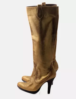 Bottines Femme Pura Lopez Pointure 38 - Cuir Rouge - Neuves Avec Boîte - Bottillon