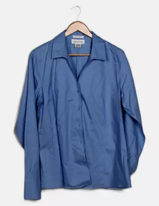 Chemise femme bleu Zara rayée taille s - Vêtements