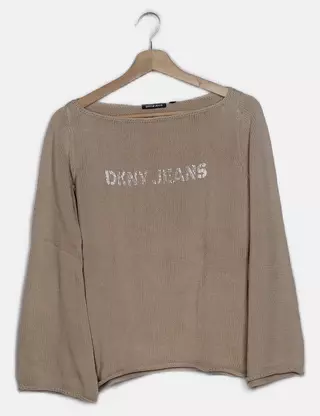 DKNY Sweat capuche femme rose - vintage Y2K - XS 34