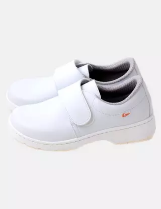 Chaussure De Service Femme DIAN Milan-SC - Velcro - Microfibre OEKO-TEX Respirante - Semelle Antidérapante PU - Lavable 40°
