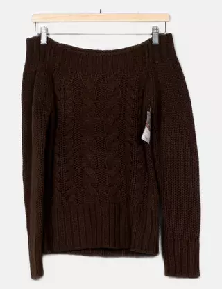 Pull Femme Clockhouse Noir Taille 2XL - Occasion En Très Bon état, Style Décontracté