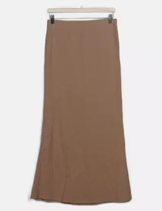 GIMAGUAS - JUPE IRINA MIDI BEIGE - LE LABO STORE