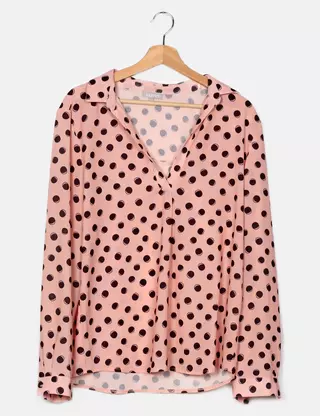 Pull Framboise En Fausse Fourrure Eldys - Taille L, Neuf Avec étiquettes