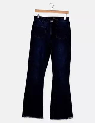 Trendyol Jeans Donna A Gamba Larga Vita Alta - Denim 100% Cotone - Ispirati Anni '90 - Collezione Cool Comfort