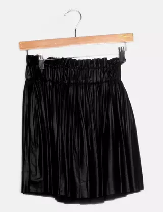 Jupe Plissée Zara Femme - Noire, Taille XS - Mélange Polyester - Parfait état