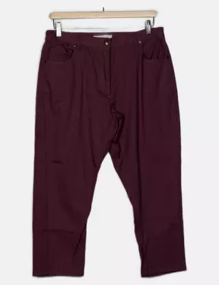 Pantacourt droit stretch, bleu Pantacourt droit stretch, bleu