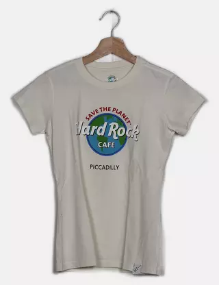 T-shirt Hard Rock Café Charm El-Cheikh Egypte Rose - Taille S Femme - Occasion Très Bon état