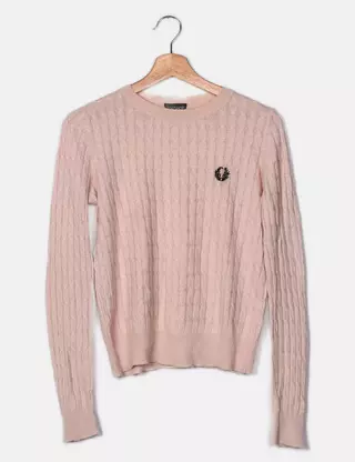 Sweat Femme Topshop Gris - Taille 10 - Pull Col Rond Manches Longues