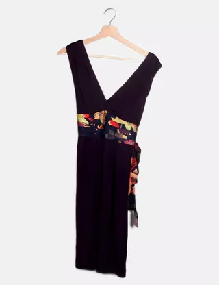 sachin and babi light blue dress Ted Baker womens Hendria Mini Dress, 1, Black