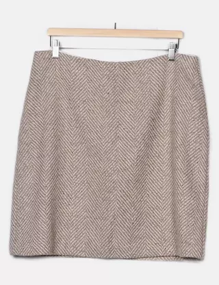 Jupe midi plissée violette mélangée collection Marks & Spencer taille