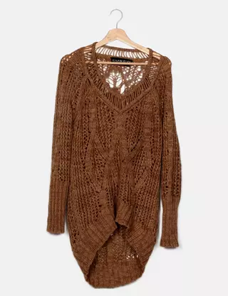 Pull Léger Custo Barcelona - Taille 40/42, Multicolore, Motifs Géométriques - Occasion Très Bon état