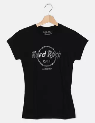 Top Hard Rock Café Amsterdam - Manches Courtes - Taille S Femme - Neuf