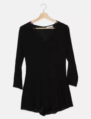 Robe L M LA MAILLE Taille 42/44 - Occasion Très Bon état, Forme Boule, Marron Et Vert