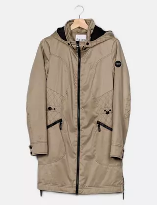 Veste Coupe-vent REVER MILE Rouge Avec Capuche - Taille 40 Femme, Polyamide, Occasion Très Bon état