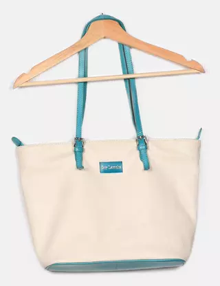 Sac Bandoulière Guy Laroche Neuf Avec étiquettes - Bleu, Toile, Pour Femme