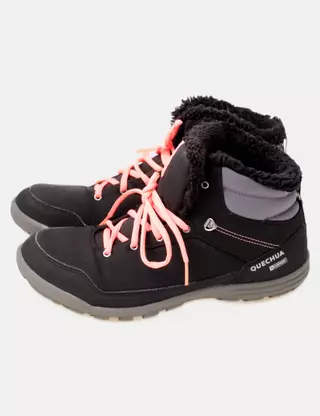 Mocassins Quechua Femme – Taille 41 – Gris – État Très Bon – Désinfectés