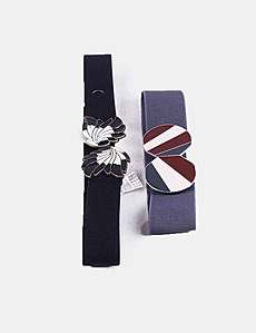 Springfield Floral Cutwork Belt Cintura Donna