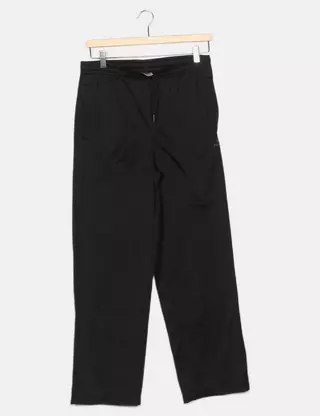 Pantalon De Sport DOMYOS - Taille XXL - Noir Et Bleu - Compression Ferme - Occasion Très Bon état