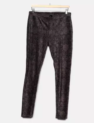 Pantaloni Donna Hue - Modello Skinny Sigaretta, Vita Media, Elasticizzati, Cucitura Interna 68.6 Cm - copertina