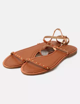 Sandales à Talons Banana Republic Dorées - Occasion