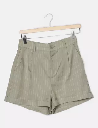 Short Habillé Primark à Rayures - Taille 8, Multicolore, Jamais Porté Avec étiquettes | Parfait Pour L'été !