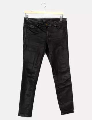 Pantalon Slim Femme Massimo Dutti Taille 4 Bleu - Neuf Avec étiquettes, Coupe Décontractée