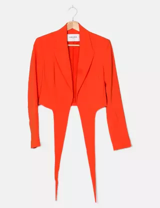 Superbe Tailleur Femme Georges Rech En Laine Rouge, Taille 36 - Porté Une Seule Fois !