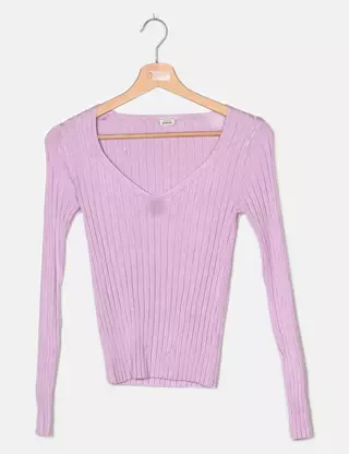 Haut/Pull Pimkie En Coton Rose - Taille 36 (S) - Occasion Très Bon état