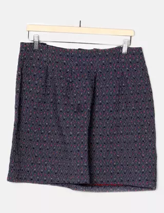 Jupe Blanche CAMAIEU - Taille 44 / XXL - Occasion En Très Bon état